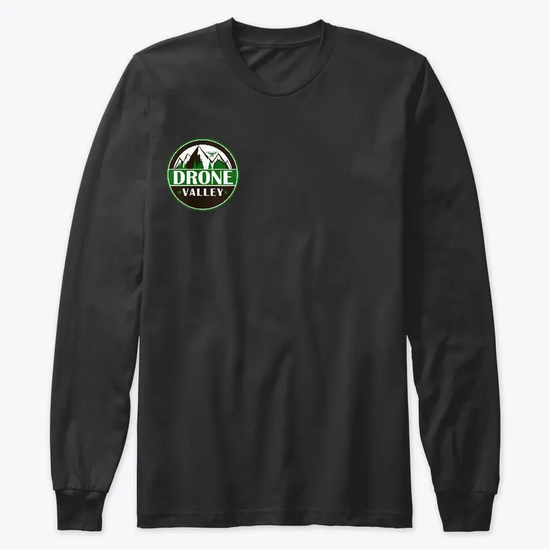 Drone Valley - Long Sleeve Logo Tee